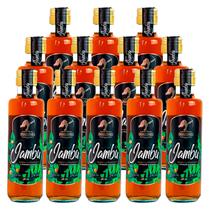 Cachaça Mista de Jambu Indiazinha 250ml 12 Unidades