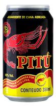 Cachaça Pitú - Aguardente De Cana - Kit Com 12 Latas 355ml