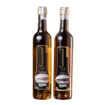 Cachaça Samanaú Orgânica Kit OURO e ENVELHECIDA 500ml