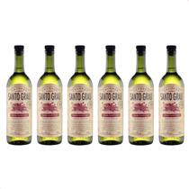 Cachaça Santo Grau Coronel Xavier 750ml Kit Com 6 Garrafas