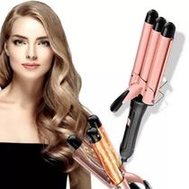 Cacheador Modelador Cachos Triondas Ondulador 25Mm Cacheador Modelador Cachos Triondas Ondulador 25Mm