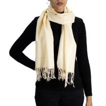 Cachecol Cashmere Echarpe Feminino Pashmina Liso Frio Moda