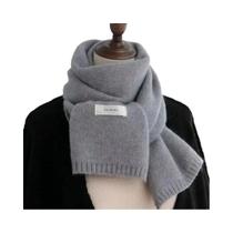 Cachecol De Cashmere Feminino Para O Inverno, Xale Grosso, Cobertor Hijab, Lenço Longo, Pashmina