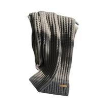 Cachecol De Cashmere Grosso E Quente Para Mulheres E Homens, Tricô Trançado, Longo, Ideal Para