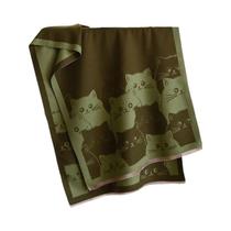 Cachecol De Cashmere Pashmina Jacquard Com Estampa De Gato Para Mulheres, Quente E À Prova De Frio E Cachecol De Cashmere Pashmina Jacquard Com Estampa De Gato Para Mulheres, Quente E À Prova De Frio E