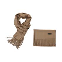 Cachecol De Caxemira De Inverno Feminino Marca De Luxo Com Franjas Xale Sólido Pashmina Wrap Foulard