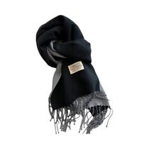 Cachecol de Caxemira Dupla Face - Pashmina Quente para Inverno