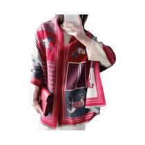 Cachecol De Inverno De Luxo Em Cashmere Para Mulheres, Quente E Grosso, Xale Com Franjas, Envoltório