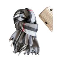 Cachecol De Inverno Em Estampa Xadrez Para Mulheres E Homens, Tipo Cashmere, Pashmina Espessa E