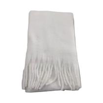 Cachecol De Inverno Feminino Em Cashmere, Manta Quente E Macia, Xale Longo Com Franjas Grandes