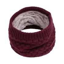 Cachecol De Lã Unissex Grosso Para Inverno, Protetor Quente Para a Coluna Cervical, Lenço De Pescoço