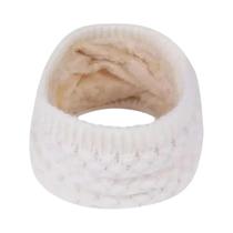 Cachecol De Lã Unissex Grosso Para Inverno, Protetor Quente Para a Coluna Cervical, Lenço De Pescoço