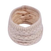 Cachecol De Lã Unissex Grosso Para Inverno, Protetor Térmico Para a Coluna Cervical, Lenço Tricotado
