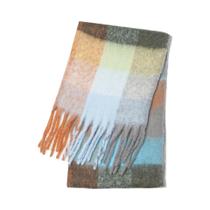 Cachecol De Luxo Feminino Em Cashmere, Pashmina Grossa E Quente, Lenço Longo 2023