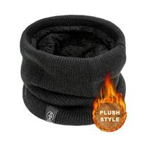 Cachecol de Malha Grosso e Quente Unissex para Inverno - Proteção para Pescoço e Face