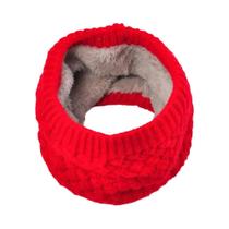 Cachecol de Malha Unissex para Inverno - Quente, Forrado e com Gola de Lã
