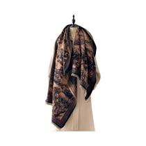 Cachecol De Pashmina Jacquard Animal Dupla Face Grosso E Quente Para Mulheres, À Prova De Frio E Cachecol De Pashmina Jacquard Animal Dupla Face Grosso E Quente Para Mulheres, À Prova De Frio E