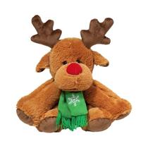 Cachecol De Pelúcia De Rena Macio E Fofo, Decoração De Festa De Natal, Ornamento De Mesa Exquisito,