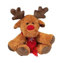 Cachecol De Pelúcia De Rena Macio E Fofo, Decoração De Festa De Natal, Ornamento De Mesa Exquisito,