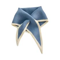 Cachecol De Tricô Quente De Outono Para Mulheres Com Gola Falsa Destacável Para Suéter, Vestido E