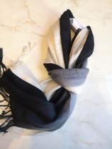 Cachecol Echarpe Pashmina Lenço Xale Manta Lisa Várias Cores