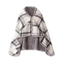 Cachecol Elegante Em Tartan Para Mulheres, Dupla Camada, Quente Para O Inverno Cachecol Elegante Em Tartan Para Mulheres, Dupla Camada, Quente Para O Inverno