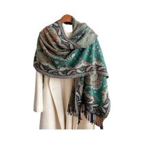 Cachecol Feminino De Caxemira Quente Para Inverno 2023, Jacquard Da Moda, Marca De Luxo, Xale Grosso Cachecol Feminino De Caxemira Quente Para Inverno 2023, Jacquard Da Moda, Marca De Luxo, Xale Grosso