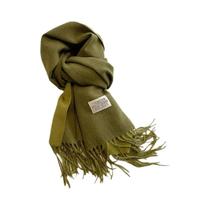 Cachecol Feminino De Caxemira Quente Para Inverno, Estilo Coreano, Tricotado, Cor Sólida, Dupla