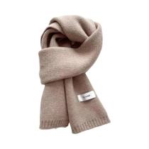 Cachecol Feminino De Inverno Em Cashmere, Xale Grosso, Manta Hijab, Lenço Longo, Pashmina, Echarpe