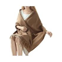 Cachecol Feminino De Inverno Quente E Grosso Com Padrão Xadrez Imitação Cashmere, Xale Da Moda Para