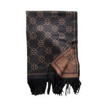 Cachecol Feminino De Inverno Quente Em Cashmere Com Estampa Floral Dupla Face, Xale Pashmina,