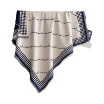 Cachecol Feminino De Inverno Quente Em Cashmere Com Estampa Houndstooth, Xale Pashmina, Lenço