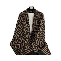 Cachecol Feminino Grosso de Imitação de Caxemira - Dupla Face, Quente e Grande - Ideal para o Inverno