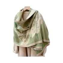 Cachecol Feminino Quente De Tricô Com Borlas, Imitação De Cashmere, Comprimento Médio, Para Outono