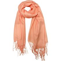 Cachecol Frio Echarpe Xale Lenço Pashmina Franja Look Inverno Acessório Manta Elegante