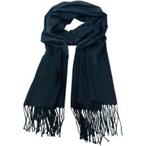 Cachecol Frio Echarpe Xale Lenço Pashmina Franja Look Inverno Acessório Manta Elegante