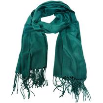 Cachecol Frio Echarpe Xale Lenço Pashmina Franja Look Inverno Acessório Manta Elegante