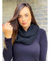Cachecol Gola Feminino Masculino Inverno Dupla Volta Macio Quentinho