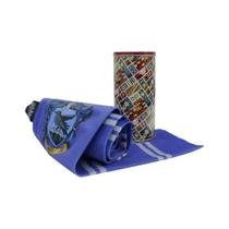 Cachecol Harry Potter Hogwarts Casas Grifinória Sonserina Lufa-Lufa Corvinal Lata Decorativa Zona Criativa