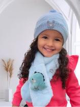 Cachecol Inverno Bebê E Infantil Cores Lindas Super Fofinho - DM ACESSÓRIOS