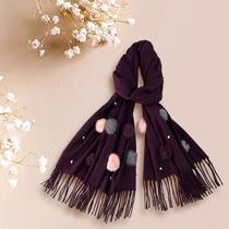 Cachecol Inverno Lenço Pashmina Xale Echarpe Feminino