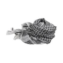 Cachecol Keffiyeh Shemagh de Algodão - Unissex, À Prova de Vento, para Inverno, Acampamento e Atividades Táticas