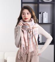 Cachecol Lã Manta Unissex Grosso Inverno cores clássicas