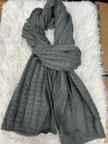 Cachecol Lenço Echarpe De Tricô Lã Kika Cachecol Lenço Echarpe De Tricô Lã Kika