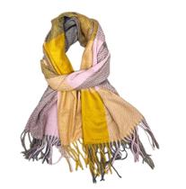 Cachecol Lenço Echarpe Xadrez Quadriculado Feminina Inverno