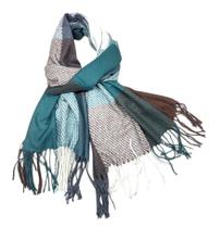 Cachecol Lenço Echarpe Xadrez Quadriculado Feminina Inverno