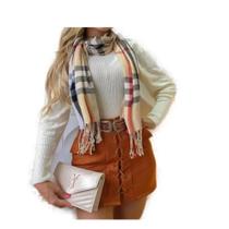Cachecol Lenço Xadrez, Feminino e masculino