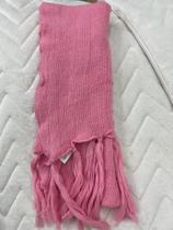 Cachecol Liso de Lã Feminino / Masculino Básico Inverno Echarpe Adullto Quente - bijoprata