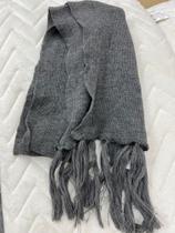 Cachecol Liso de Lã Feminino / Masculino Básico Inverno Echarpe Adullto Quente - bijoprata
