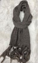 Cachecol Liso de Lã Feminino / Masculino Básico Inverno Echarpe Adullto Quente - princesa